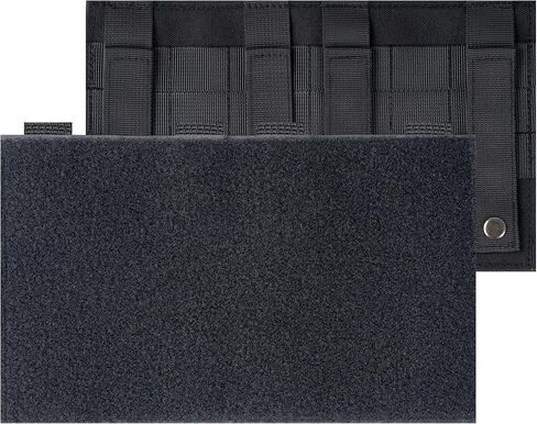 Molle Patch Panel, Tactical Molle Hook and Loop Panel for Molle Accessories, 10" x 6" Placard Platform for Hook-Backing Pouch, Molle Attachment for Morale Patch and Backpack Accessories in Saudi Arabia