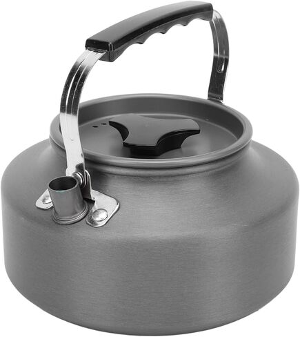 Tea Kettles Coffee Tea Pot Camping Kettle with Folding Handle for Outdoor Activities Camping Outdoor Water Pot 1.1L Capacity Stovetop in Saudi Arabia