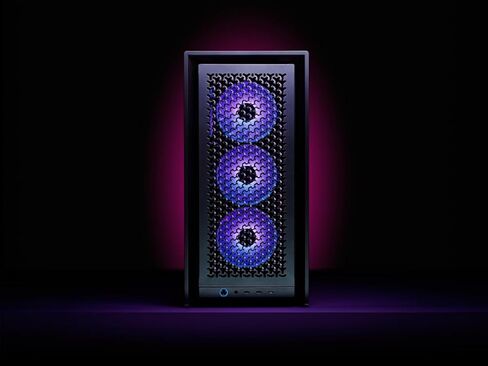 CORSAIR Frame 4000D Vault Series Modular Mid-Tower ATX PC Case – High Airflow, InfiniRail Fan Mounting System, Modular Customization, Spacious Interior, GPU Anti-Sag – Galaxy in Saudi Arabia