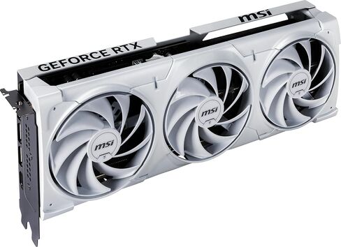 msi Gaming RTX 5080 16G Ventus 3X OC White Graphics Card (16GB GDDR7, 256-bit, Extreme Clock TBD MHz, DisplayPort x 3 2.1a, HDMI 2.1b, NVIDIA Blackwell Architecture) in Saudi Arabia