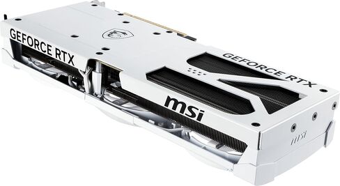 msi Gaming RTX 5080 16G Ventus 3X OC White Graphics Card (16GB GDDR7, 256-bit, Extreme Clock TBD MHz, DisplayPort x 3 2.1a, HDMI 2.1b, NVIDIA Blackwell Architecture) in Saudi Arabia