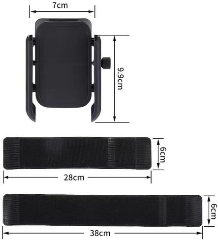 Wristband Phone Holder with Running Armband Cell Phone Armband 360° Rotatable Wristband Phone Holder for iPhone Sumsung Galaxy Android Smartphone Fitness Treadmill Walking Pad Trekking Hiking in Saudi Arabia