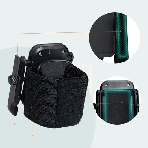 Wristband Phone Holder with Running Armband Cell Phone Armband 360° Rotatable Wristband Phone Holder for iPhone Sumsung Galaxy Android Smartphone Fitness Treadmill Walking Pad Trekking Hiking in Saudi Arabia