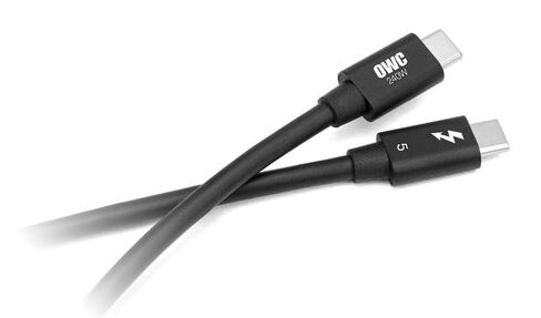 OWC 2M Thunderbolt 5 (USB-C) Cable,up to 80Gb/s of bi-Directional Data Speed, up to 120Gb/s for Higher Display Bandwidth, 240W in Saudi Arabia