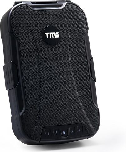 TMS مسدس محمول آمن لمسدس كامل الحجم، صندوق قفل سفر محكم الغلق للسيارة أو بجانب السرير، قفل مركب، حافظة مقاومة للطقس in Kuwait