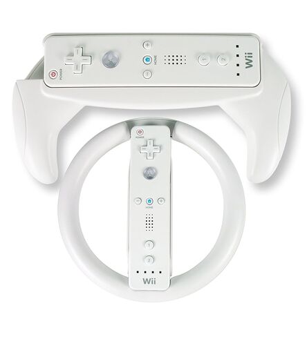 Wii Steering Wheel & Remote Pad in Saudi Arabia