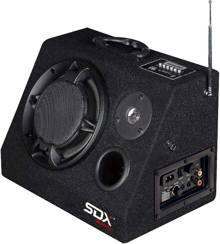 SONDPEX Bluetooth Speaker System Digital Music Player with Handle, Wireless Music Player 200W, 3.5mm Stereo Audio Cable and 12V Power kit Included.Supports USB/SD Card & MP3 Playback. in Saudi Arabia