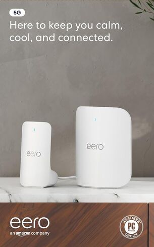 Amazon eero Signal 4G LTE cellular backup for eero systems, annual eero Plus subscription is required for connectivity - available in app (newest model) in Saudi Arabia