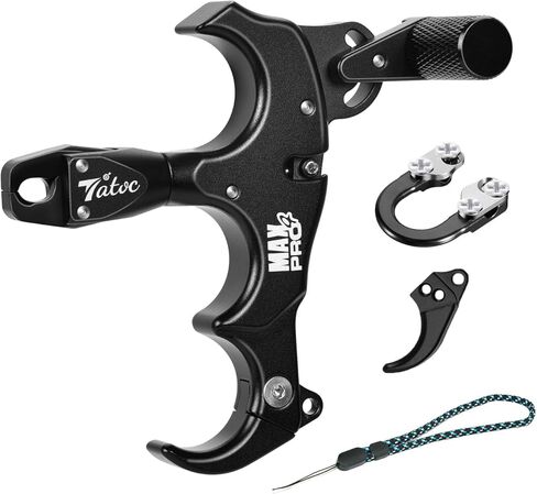 Bow Release Thumb Archery 360° Rotatable Thumb Release for Compound Bow 3/4 Finger Release-Bow Trigger in Saudi Arabia