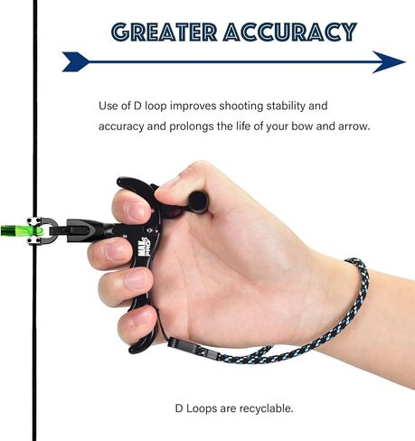 Bow Release Thumb Archery 360° Rotatable Thumb Release for Compound Bow 3/4 Finger Release-Bow Trigger in Saudi Arabia