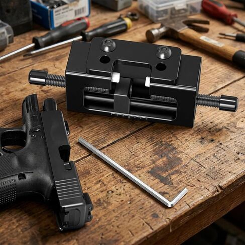 SporGain Pistol Sight Pusher Tool, Design for 1911 Glock Sig Springfield and Others Market, Lightweight and Portable Design, Fits Handguns Front and Rear Sight Removal Adjustment in Saudi Arabia