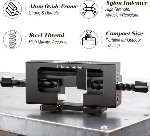 SporGain Pistol Sight Pusher Tool, Design for 1911 Glock Sig Springfield and Others Market, Lightweight and Portable Design, Fits Handguns Front and Rear Sight Removal Adjustment in Saudi Arabia