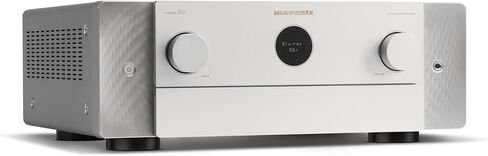 Marantz Cinema 50 9.4 قناة (110 وات × 9) جهاز استقبال AV للمسرح المنزلي 8K مع HEOS (فضي / ذهبي) (متجدد) in Saudi Arabia
