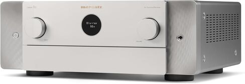 Marantz Cinema 50 9.4 قناة (110 وات × 9) جهاز استقبال AV للمسرح المنزلي 8K مع HEOS (فضي / ذهبي) (متجدد) in Saudi Arabia