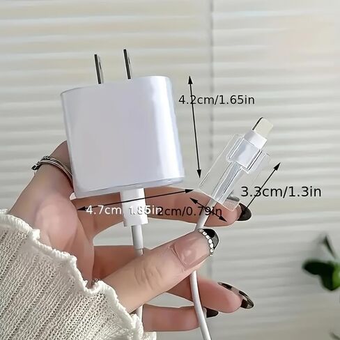 2 Pcs Cute Cable Protectors Compatible for Apple Cables, Charger End Cord Protector with 3D Sparkling Turtle Design, Data Cable Protection Compatible with iPhone iPad USB Type-C/L-Cyan in Saudi Arabia