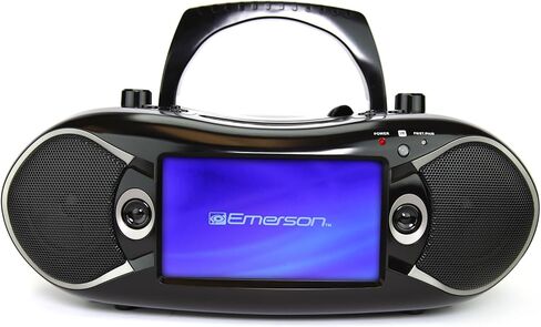 Emerson EDL-2901 9 بوصة تلفزيون محمول وأقراص DVD متعددة الوسائط | بلوتوث 5.4، موالف تلفزيون ATSC الرقمي، مدخل HDMI، تشغيل USB، مكبرات صوت مزدوجة ومحول طاقة السيارة - ترفيه الكل في واحد للمنزل والسفر in Saudi Arabia