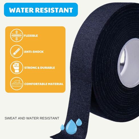 Grip Tape - Multipurpose Goon Grip Tape for Guns, Handgun, Rifle, Pull Up Bars, Barbells, Dumbbells, Tools, Handles, Bats, Rackets, Yard Tools, Wire Wrap-1 Inch x 82 Feet in Saudi Arabia