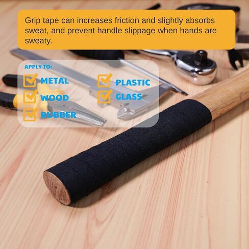 Grip Tape - Multipurpose Goon Grip Tape for Guns, Handgun, Rifle, Pull Up Bars, Barbells, Dumbbells, Tools, Handles, Bats, Rackets, Yard Tools, Wire Wrap-1 Inch x 82 Feet in Saudi Arabia