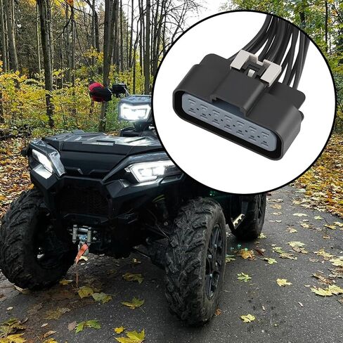 1 Set ATV ECM Connector Harness 14&16 Pin Female 4011090 4011226 Compatible with Polaris Sportsman Ranger Series in Saudi Arabia