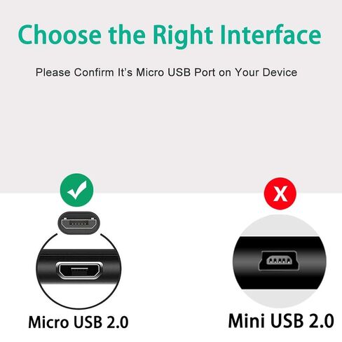 GUY-TECH Micro USB Charger Cable Cord Compatible with Xbox ONE Wireless Controller Power Lead in Saudi Arabia