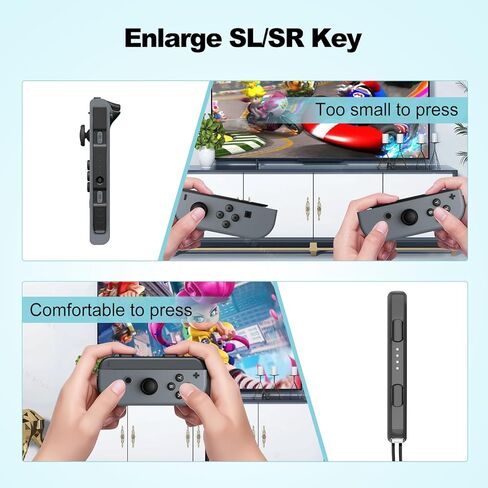 Pogriko 2 Pack Wrist Strap for Nintendo Switch Controller Joycon, Replacement Strap Parts Accessories for Joy Con Joy-Con Controller in Saudi Arabia