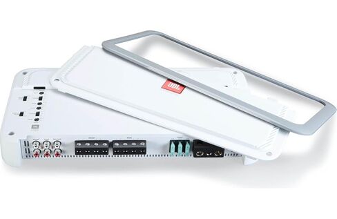 JBL MA1504 Marine Amplifier - 150W RMS x 4, Bridgeable to 450W, Corrosion-Resistant, High/Low-Pass Filters, Compact Design for Boats in Saudi Arabia