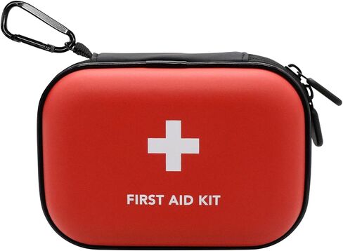 Faylapa Home Car Empty First Aid Bag, 6.2x4.7x1.9 inches Camping Waterproof Case for Travel, Boat, Office, Sports, Hiking, Outdoor (Bag Only) in Saudi Arabia