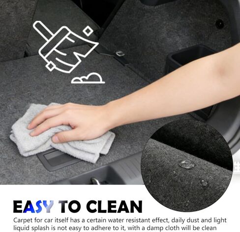 40" x 40" Speaker Box Carpet for Car,Cuttable Felt Automotive Carpet for DIY Modification and Decoration,Universal Car Carpets for Cars Interiors,Trunks,Speakers in Saudi Arabia