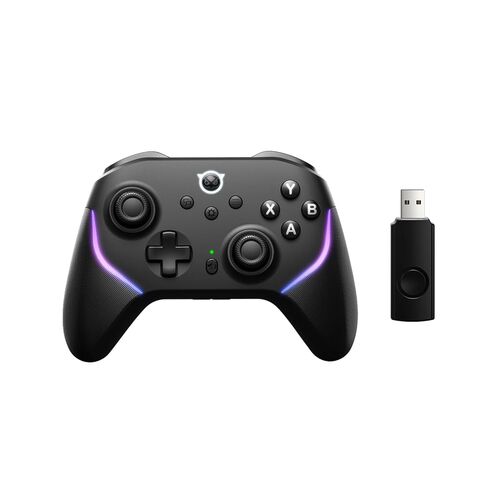 وحدة تحكم ألعاب NYXI Imperial PC مع عصا تحكم TMR قابلة للتعديل (بدون انجراف)، وأزرار ABXY قابلة للتبديل لتخطيطات الكمبيوتر/التبديل، ومشغلات القاعة ذات الوضع المزدوج، وبطارية 1200 مللي أمبير في الساعة وقاعدة شحن - متوافقة مع أجهزة الكمبيوتر الشخصية، وSwitc in Kuwait
