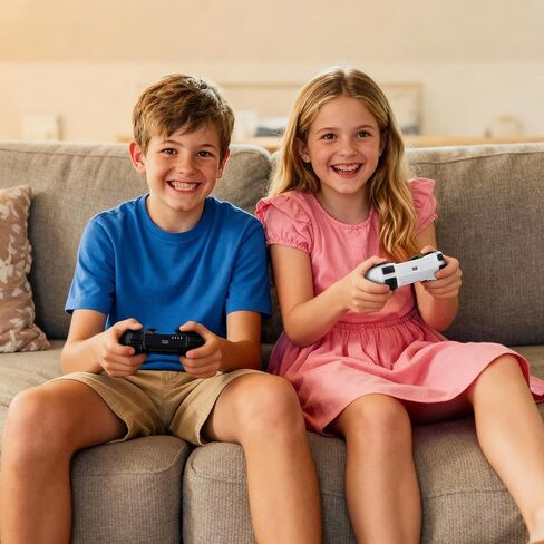 Zamia 2 Pack وحدة تحكم لاسلكية لجهاز PS3/PC، إحساس حركة عالي الأداء 6 محاور، اهتزاز مزدوج، بلوتوث، قابلة لإعادة الشحن، وحدة تحكم ألعاب مطورة لجهاز PS3 in Kuwait