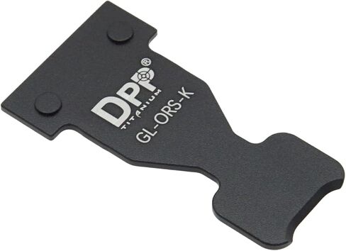 لوحة محول بصمة القدم DPP Titanium RMSc لـ Glock Gen 6 ORS، متوافقة مع Holosun 407K 507K EPS وRMSc Pattern Optics - GL-ORS-K in Kuwait