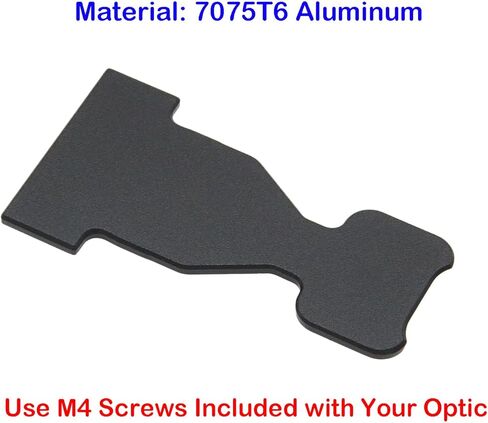 لوحة محول بصمة القدم DPP Titanium RMSc لـ Glock Gen 6 ORS، متوافقة مع Holosun 407K 507K EPS وRMSc Pattern Optics - GL-ORS-K in Kuwait