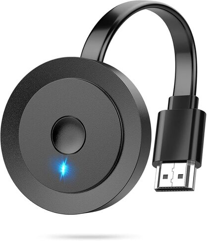 2026 Wireless HDMI Display Adapter 4K, Portable Screen Mirror Dongle, WiFi Casting Video/Audio for Phone, Pad, Android, Tablet, Laptop, Windows to TV/Monitor/Projector, Miracast, Airplay, DLNA in Saudi Arabia
