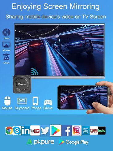 8K TV Box Android 11.0 RK3566 شرائح، 2026 Android Box 8GB RAM 64GB ROM يدعم Ethernet 1000M LAN Dual-WiFi 2.4G/5.8G WIFI6 3D 6K 4K 2K HDR10+ BT5.0 مشغل صندوق التلفزيون الذكي مع جهاز تحكم عن بعد بالأشعة تحت الحمراء in Kuwait