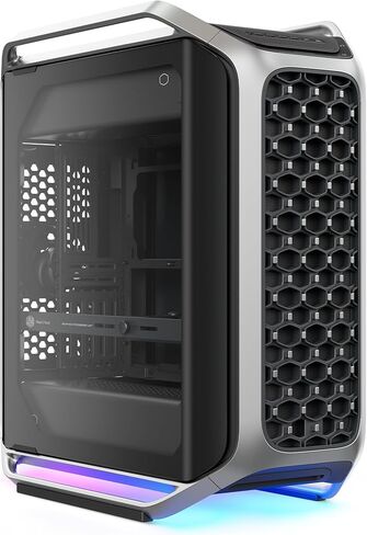 Cooler Master Cosmos Alpha Full Tower ATX PC Case – Flagship Curved Aluminum Frame, Powerful 200mm Dual Intake Fans, Fits 400mm GPUs & 420mm Radiators, ARGB Chassis Underglow, Limited Edition in Saudi Arabia