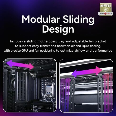 Cooler Master Cosmos Alpha Full Tower ATX PC Case – Flagship Curved Aluminum Frame, Powerful 200mm Dual Intake Fans, Fits 400mm GPUs & 420mm Radiators, ARGB Chassis Underglow, Limited Edition in Saudi Arabia