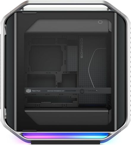 Cooler Master Cosmos Alpha Full Tower ATX PC Case – Flagship Curved Aluminum Frame, Powerful 200mm Dual Intake Fans, Fits 400mm GPUs & 420mm Radiators, ARGB Chassis Underglow, Limited Edition in Saudi Arabia