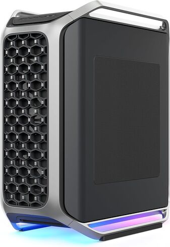 Cooler Master Cosmos Alpha Full Tower ATX PC Case – Flagship Curved Aluminum Frame, Powerful 200mm Dual Intake Fans, Fits 400mm GPUs & 420mm Radiators, ARGB Chassis Underglow, Limited Edition in Saudi Arabia