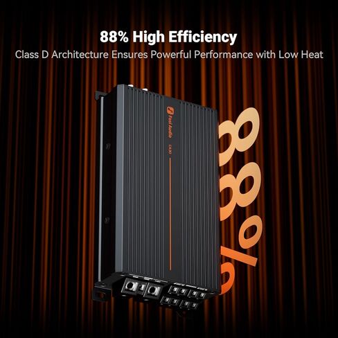 Fosi Audio CA30 4 Channel Car Amplifier Class D, Independent Crossover RCA/High Level Input, 88% Efficiency 100W x 4 @ 4Ω/320W Bridged, Mini Low Noise HiFi Amp for Vehicle Stereo Audio Sound System in Saudi Arabia