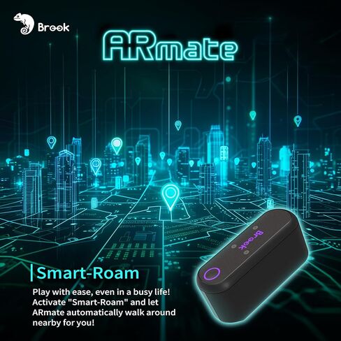 Brook Gaming AR Mate – Portable AR Game Accessory for Pokémon GO, Monster Hunter, Pikmin | Smart Roam, Quick Catch, Fast Spin, App-Controlled Speed, compatible with Xbox Controller in Saudi Arabia