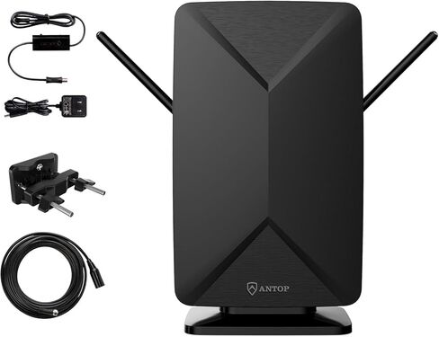 AT-406BV لوحة مسطحة صغيرة بيج بوي داخلي/خارجي Smartpass هوائي HDTV مضخم مع مكاسب عالية وفلتر 4G LTE مدمج in Kuwait