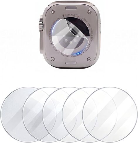 5-Pack Anti-Chafe Sport Watch Patches, 30mm & 35mm HD Clear Hydrogel Film for Sensitive Skin,Soft Protective Sticker in Saudi Arabia