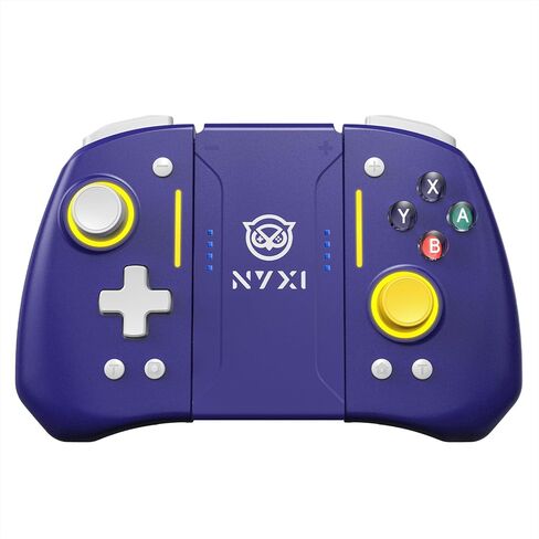 NYXI Hyperion Pro Wireless Controller for Switch/Switch OLED, Hyperion switch controller with Hall Effect Joystick, Programmable, 6-Axis Gyro, Turbo, Vibration (White) in Saudi Arabia