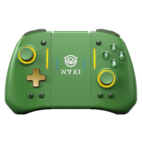 NYXI Hyperion Pro Wireless Controller for Switch/Switch OLED, Hyperion switch controller with Hall Effect Joystick, Programmable, 6-Axis Gyro, Turbo, Vibration (White) in Saudi Arabia
