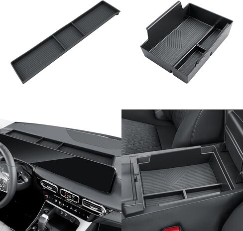 SKTU for 2023-2026 Toyota Prius Dashboard Storage Box for 2023-2026 Toyota Prius (LE/XLE/Nightshade Edition/Limited) Dashboard Organizer 2023-2026 Prius Accessories 2023-2026 Prius Behind Screen Tray in Saudi Arabia