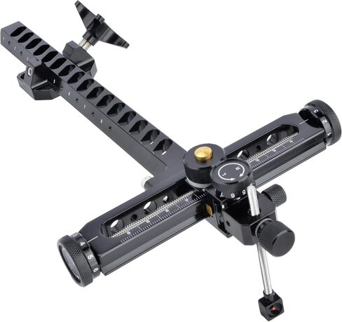 Adjustable Recurve Bow Sight, T-Shape 9" Archery Sight CNC with Quick-Release & Protective Case for Target Practice & Competition in Saudi Arabia