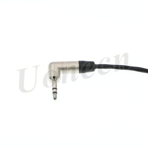 Uonecn Red Epic Time Code line 00B 4 دبوس ذكر إلى Easync مزامنة الزاوية اليمنى 3.5 مم رأس الصوت in Kuwait