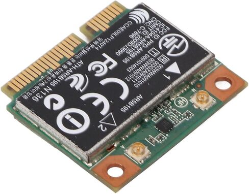بطاقة شبكة PCIE WiFi صغيرة بسرعة 150 ميجابت في الثانية، توصيل وتشغيل Bluetooth 3.0 لـ 431 435 436 4530S، مع أداء مستقر وسهل التركيب in Saudi Arabia