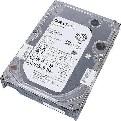 Dell/Seagate Exos 7E8 ST8000NM010A 8TB 7.2K RPM SAS 12Gb/s 512e 3.5in Enterprise Hard Drive (Renewed) in Saudi Arabia