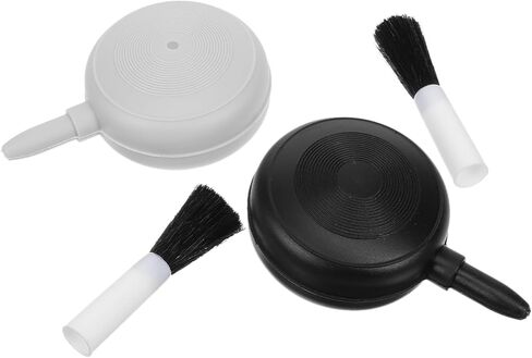 Cabilock 2pcs Air Blower and Soft Brush for Camera Lens Cleaning Dust Removal Tool Made of High Grade Plastic Airbrush Cleaner Compatible in Saudi Arabia
